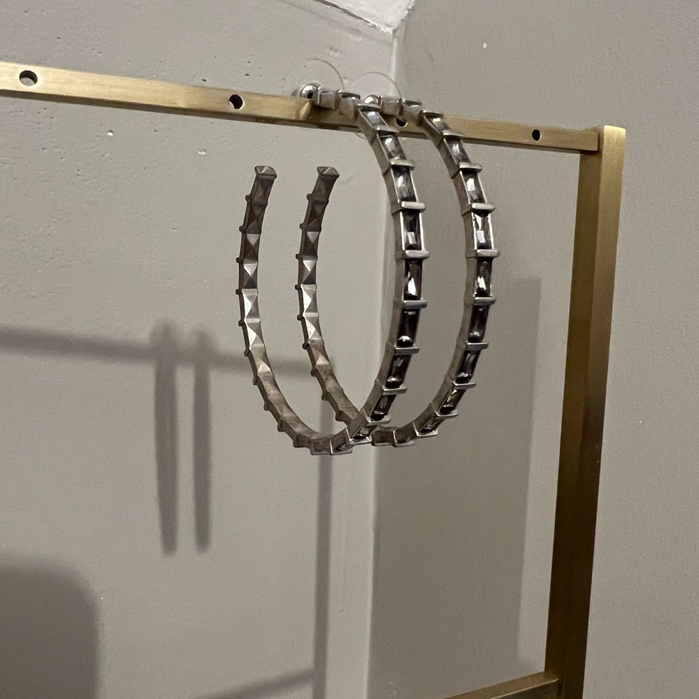 Kendra Scott Large Hoop Earrings